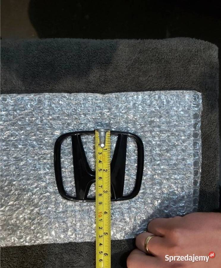 Nowy Czarny Emblemat Logo Honda Przód Tył mazowieckie