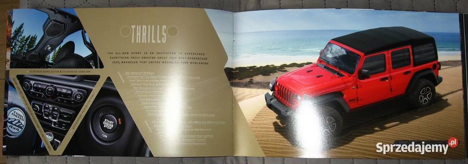 JEEP All 2018 Wrangler prospekt katalog Kępice sprzedam