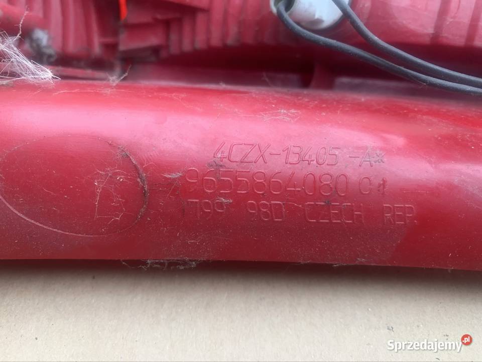 9655864080 lampa tył tylna lewa Citroen c4 I 1 Szczecin