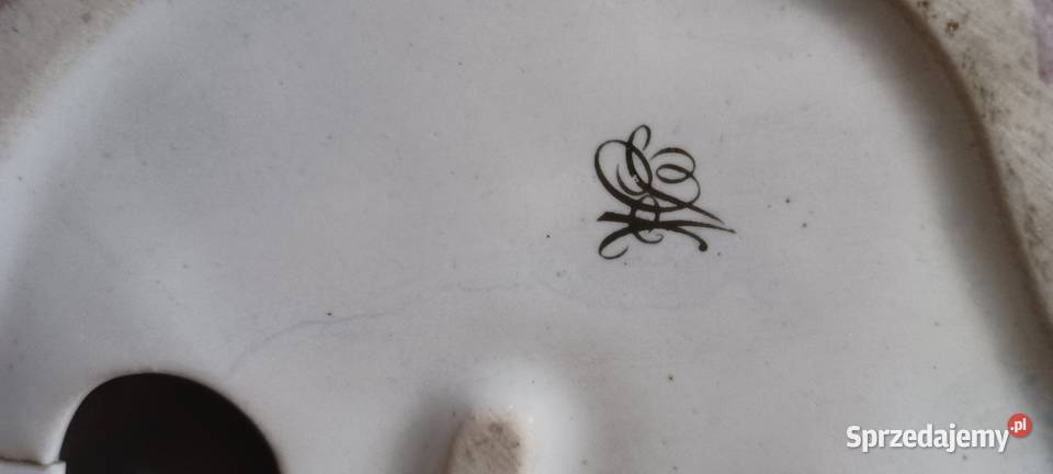porcelana z rzadką sygnaturą figurka ciężka wielkopolskie Poznań