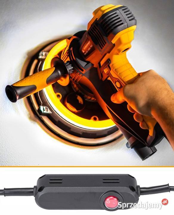 Szlifierka do GIPSU Gładzi Tynków 1400W Papier Katowice