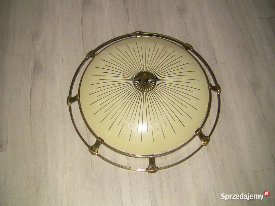 Plafon mosiężny FI 62 łódzkie Łódź