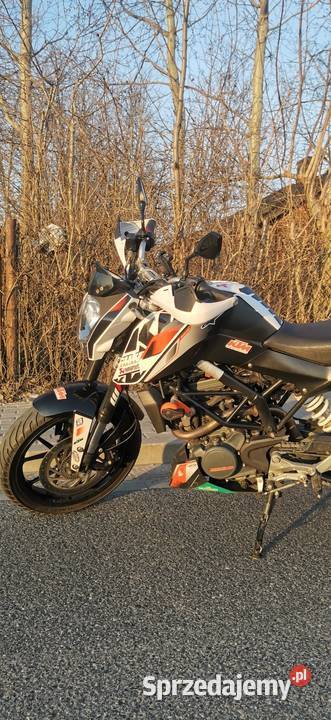 KTM Duke 125 15r Grzane manetki Hand bar basowy 15KM Mińsk Mazowiecki