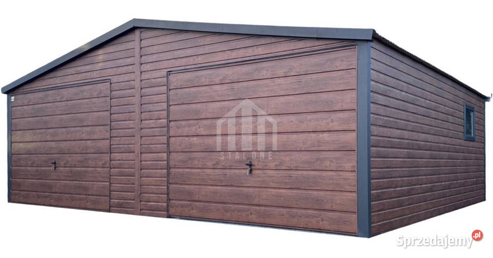 Garaż blaszany 7x5m 2x brama drzwi 2x okno 397zł/m2 Lubartów