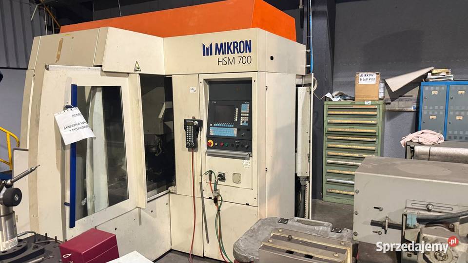 Centrum obróbcze HSM 700 HS PLUS Tarnowskie Góry