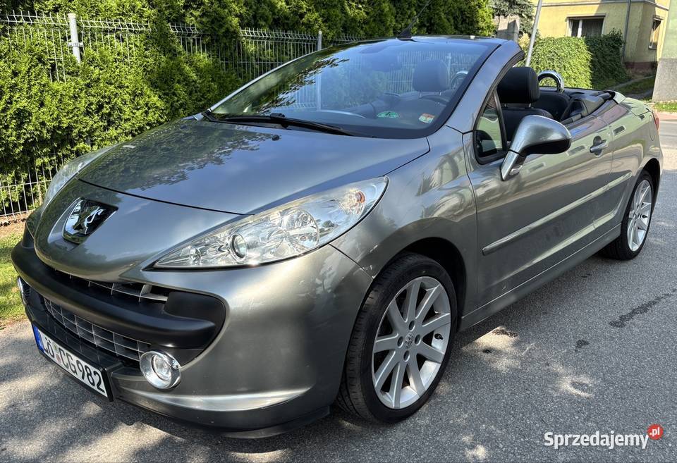 Peugeot 207 CC 16 Benzyna 120 2009 Cabrio Twardy