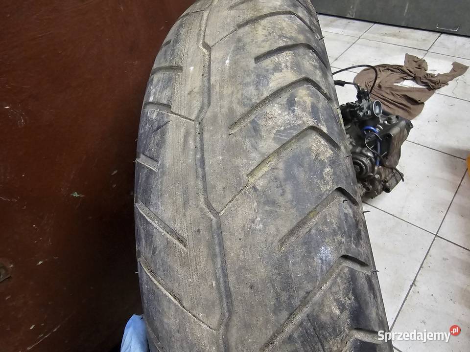 Kawasaki GPX 600 koło tył tylne tylnie opona Jelenia Góra