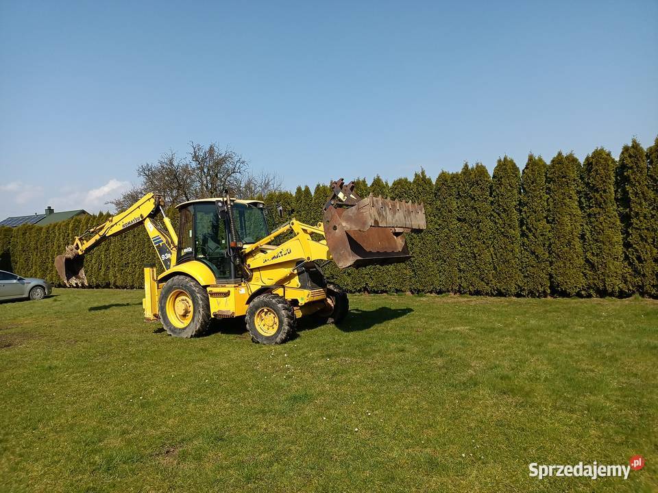 Koparko ładowarka Komatsu WB 93 łódzkie Opoczno