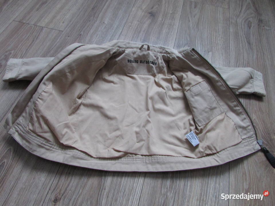 kurtka wiosenna 80 beż beżowa