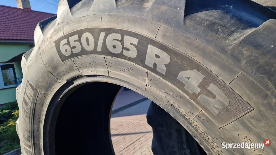 65065r42 62070r42 Michelin Multibib Opony rolnicze
