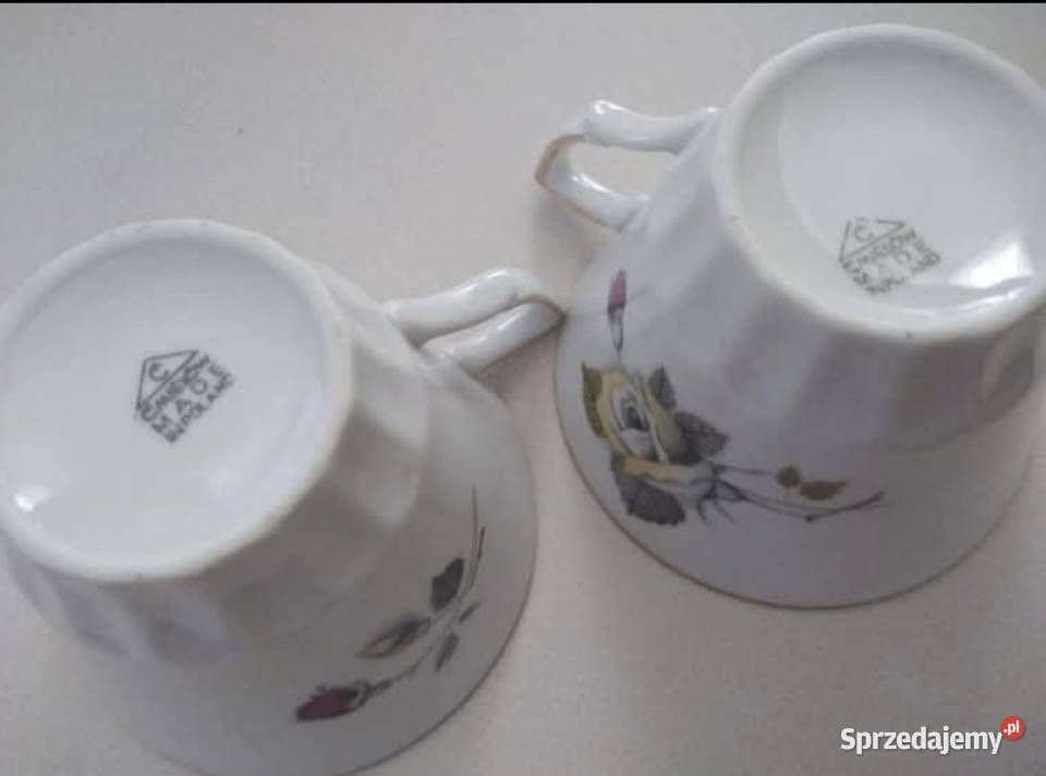 Ćmielów filiżanki