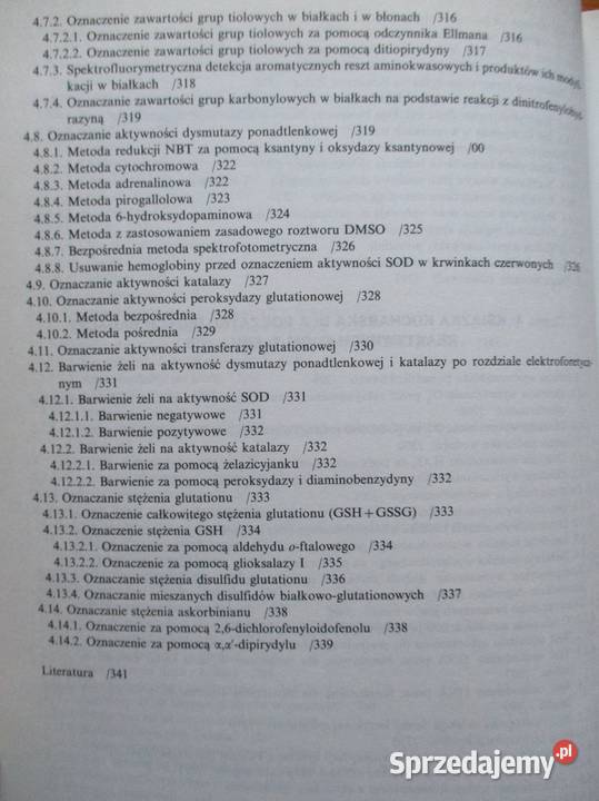 Druga twarz tlenu GBartosz biochemia tlen Książki naukowe i popularnonaukowe Łódź