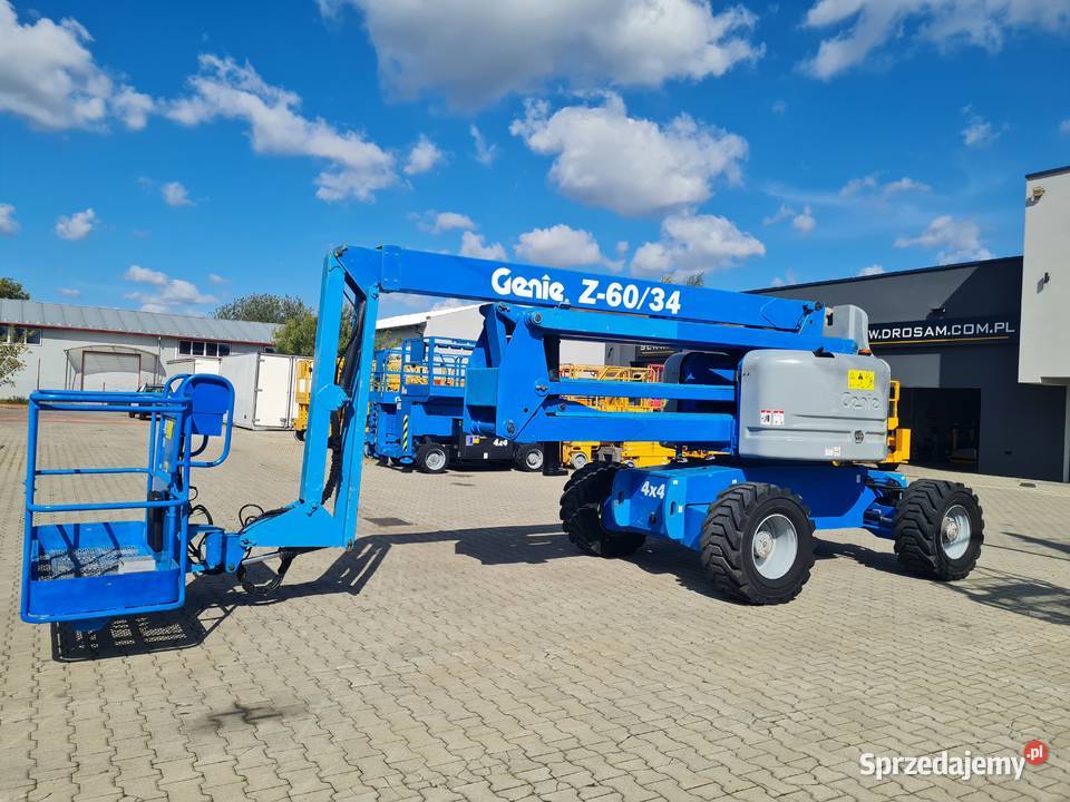 Podnośnikprzegubowy Genie Z6034 udźwig 227 wys Rok produkcji 2008 sprzedam
