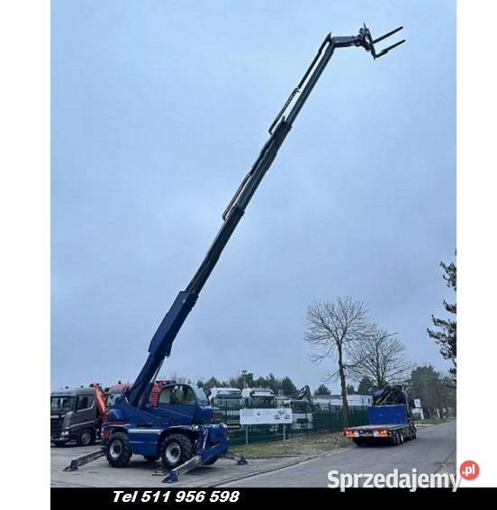 ladowarka teleskopowa Manitou MRT 2150 Rok produkcji 2007 mazowieckie Warszawa