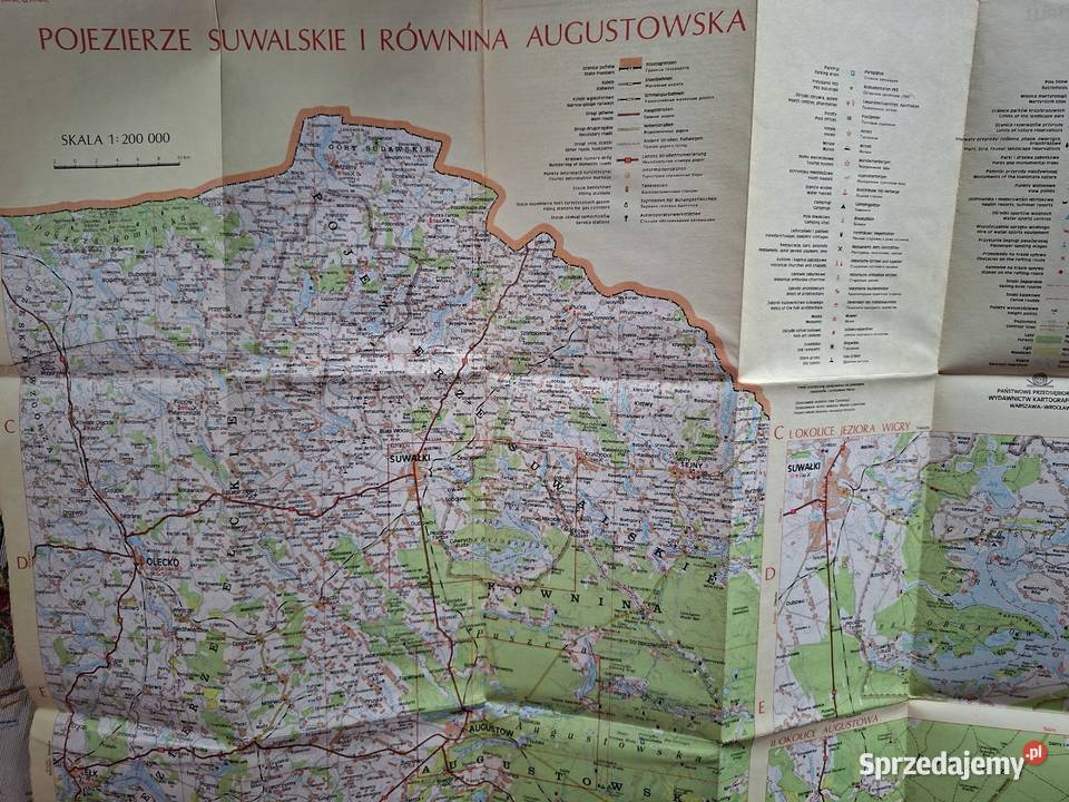 Pojezierze Suwalskie i Równina Augustowska 1200 Kraków