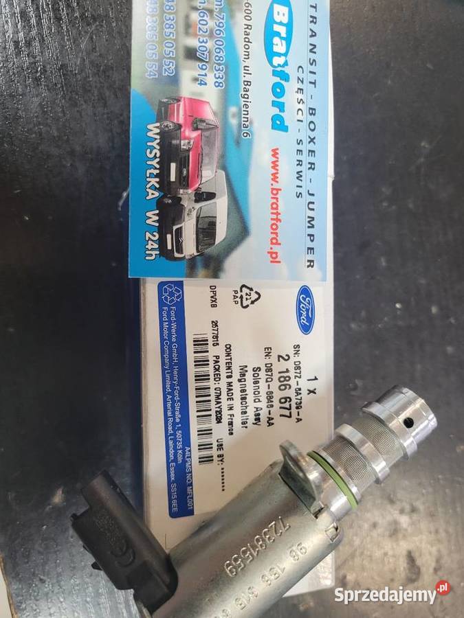 Czujnik Ciśnienia oleju Ford 2186677 DS7Q6846AA Radom