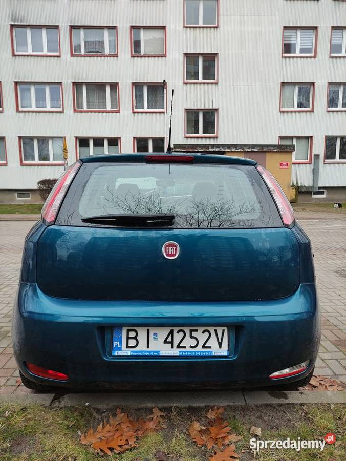 Fiat Punto 2012 14 8v 77 Białystok