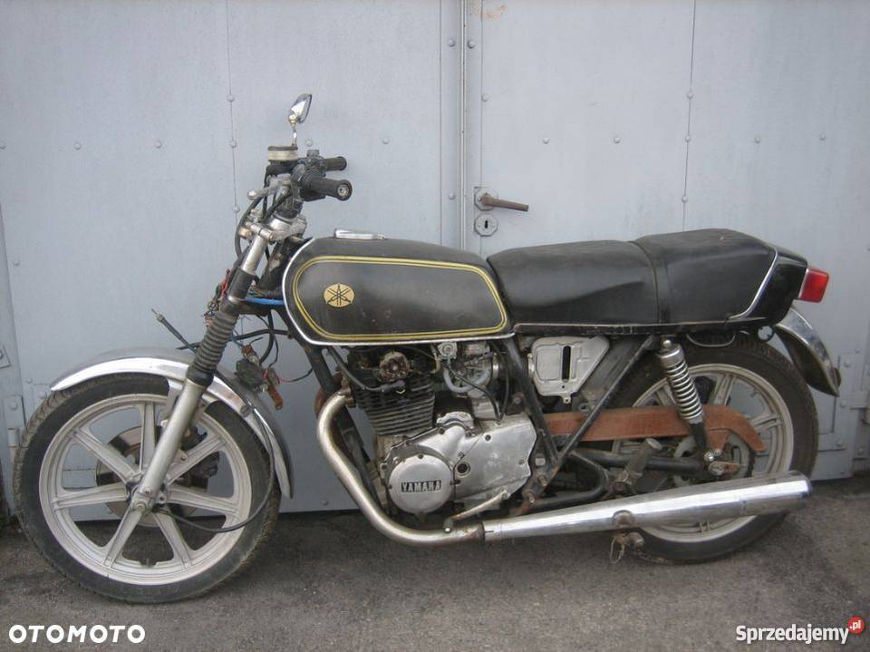 Yamaha XS Yamaha 360 Xs na Cafe racer 400 benzyna Inowrocław