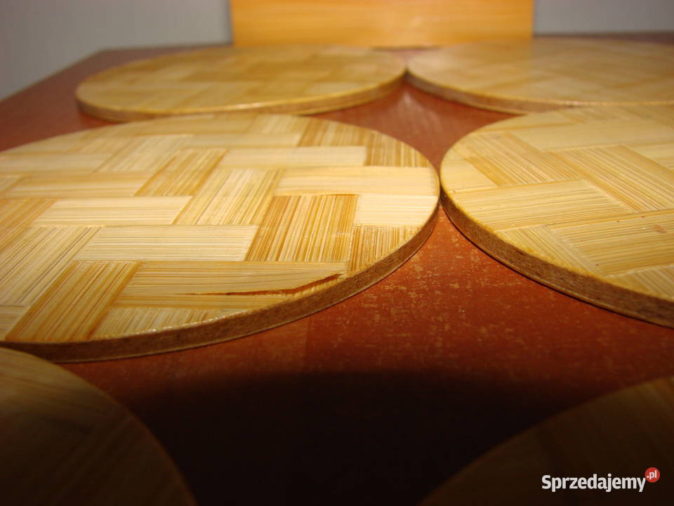chińskie drewniane podkładki Pruszcz Gdański sprzedam