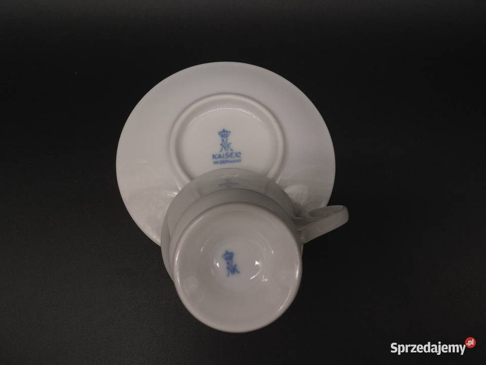Filiżanka do Espresso Mokki z Podstawkiem AK Porcelana i szkło Raszków