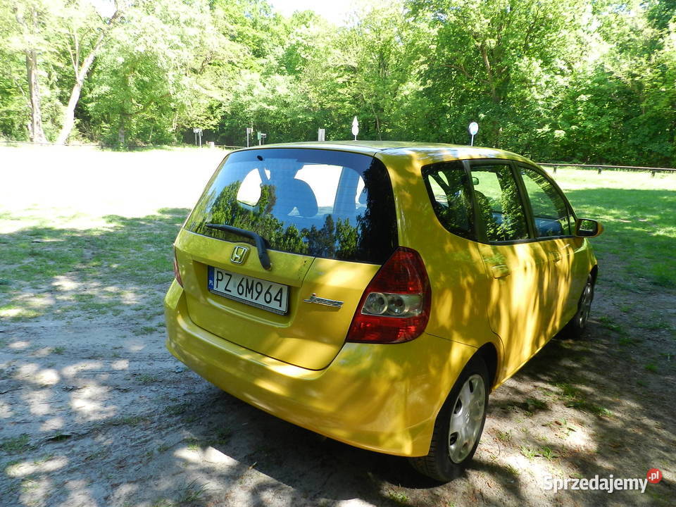Honda Jazz II Klimatronik 14 Liftowy BEZ RDZY elektryczne szyby wielkopolskie Puszczykowo