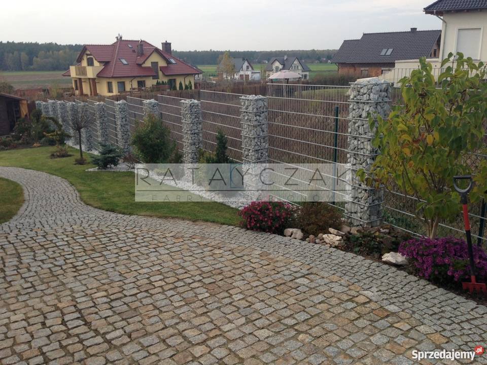 Gabion gabiony słup gabionowy 120x040m fi5mm Bydgoszcz