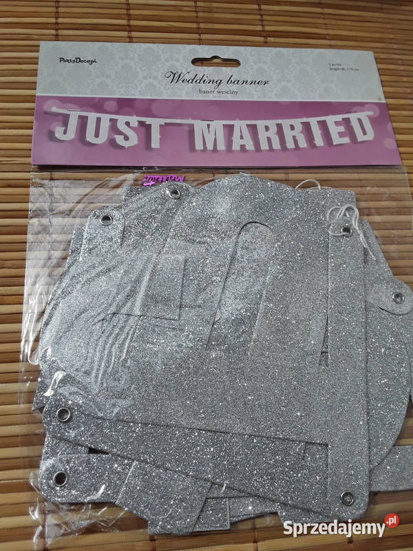 Zestaw gadżetów ślubnych wielokolorowy Warszawa sprzedam