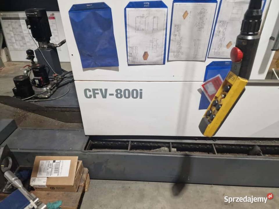 Cincinnati CFV800i 2011 Centrum obróbcze CNC Chybie