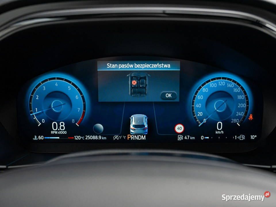 Ford Focus GD7N12523 EcoBoost ST X Pakiet zimowy wielofunkcyjna kierownica Gdańsk