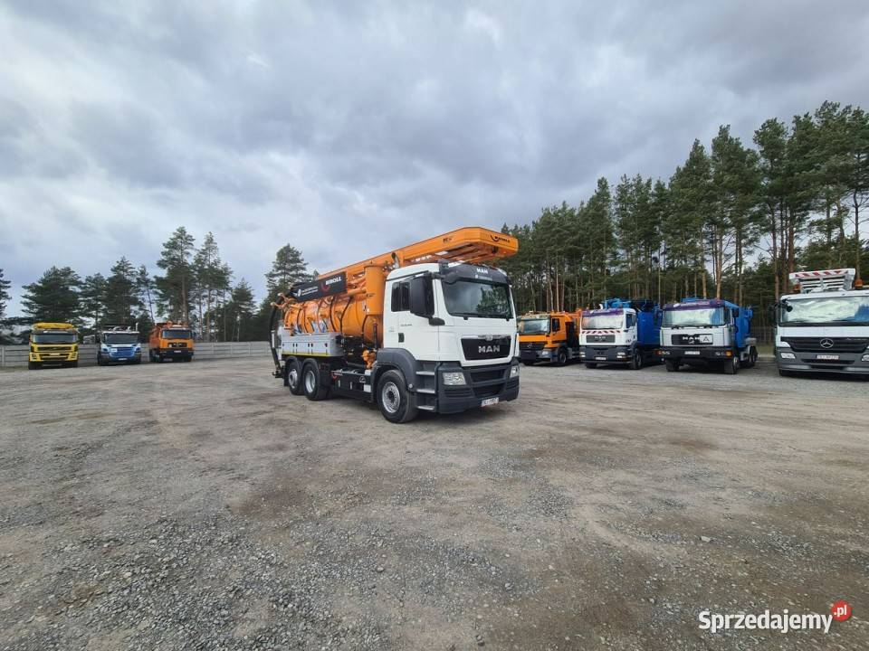 MAN WUKO KROLL KOMBI DO CZYSZCZENIA KANAŁÓW 112000km Daleszyce sprzedam