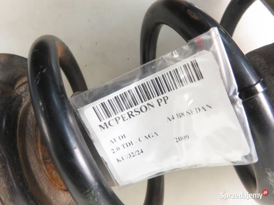 MCPERSON PRAWY PRZEDNI AUDI A4 B8 20 TDI