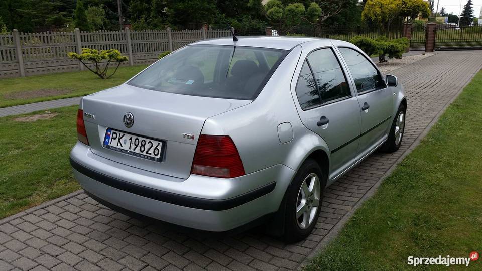 Volkswagen Bora 19 TDI 2002 OsobaPrywatna srebrny Kalisz