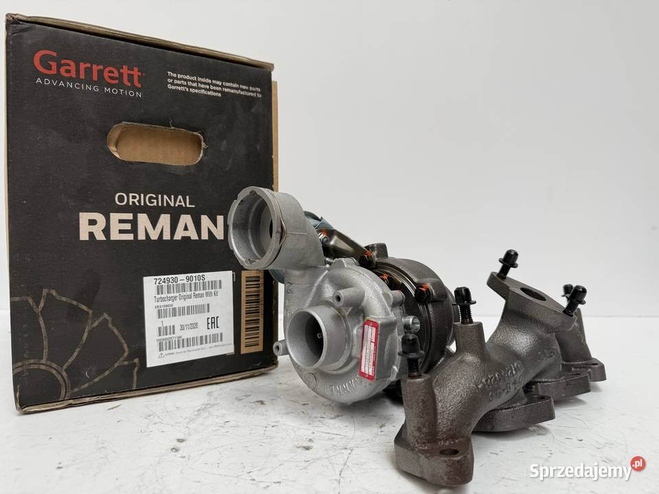 Turbosprężarka GARRETT Reman Factory 7249309010S Turbosprężarki Siedlce