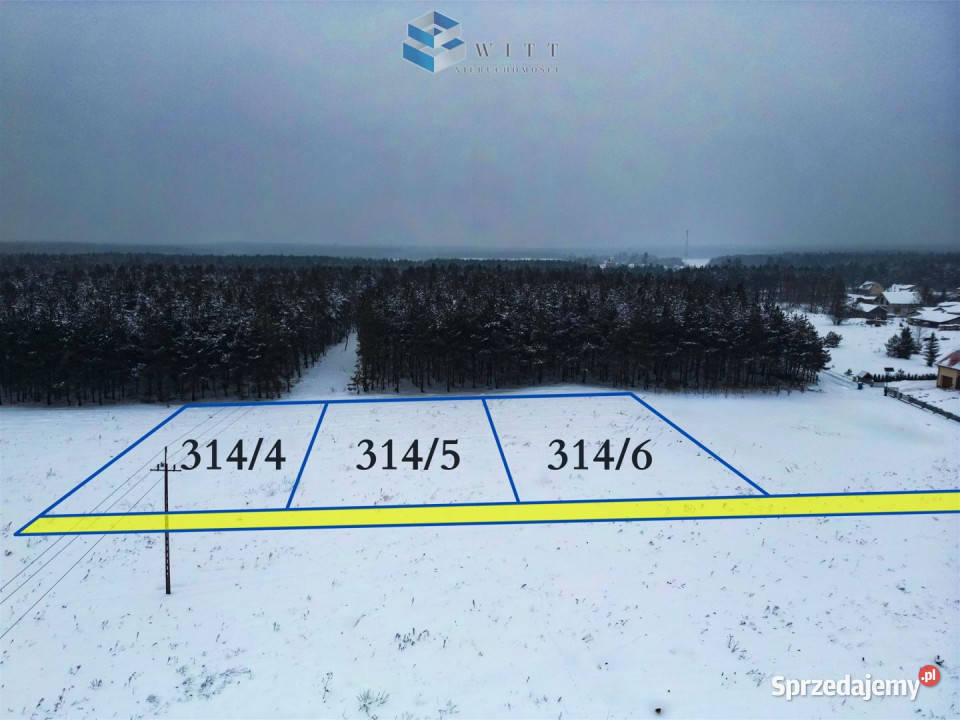 Działka 1000m2 Bryńsk