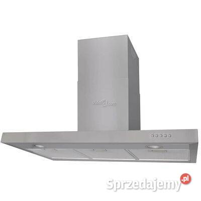 vidaXL Płaski okap kuchenny 900 mm stal Warszawa