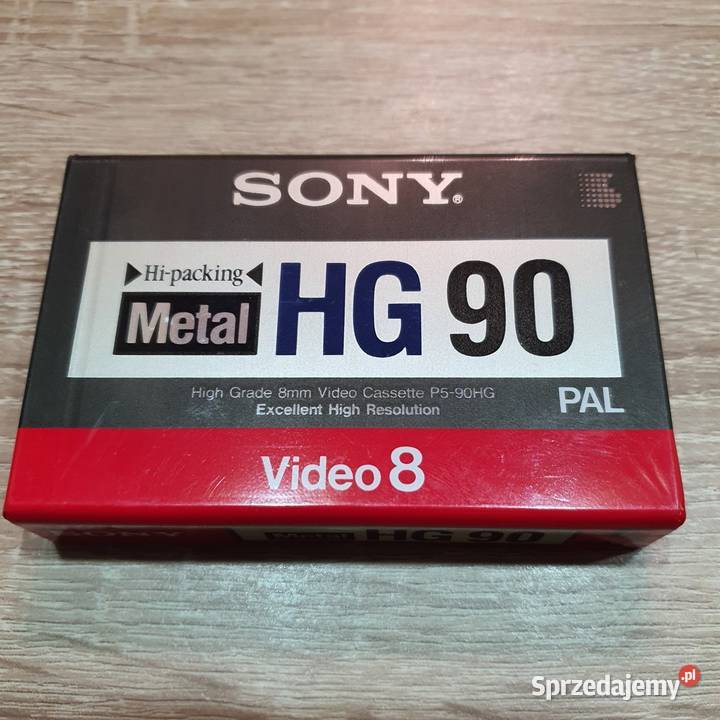 Sony HI8 Metal PAL HG 90 Video 8 Digital 8mm Nowa Sól
