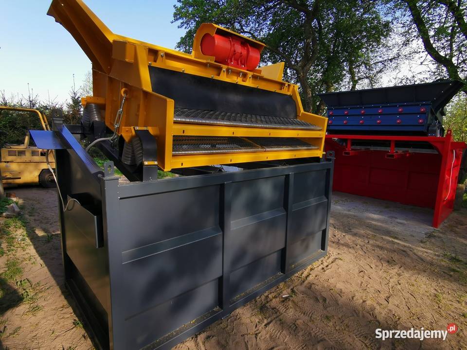 Przesiewacz wibracyjny PWR 2 frakcje sita 30 m2 Wrocław
