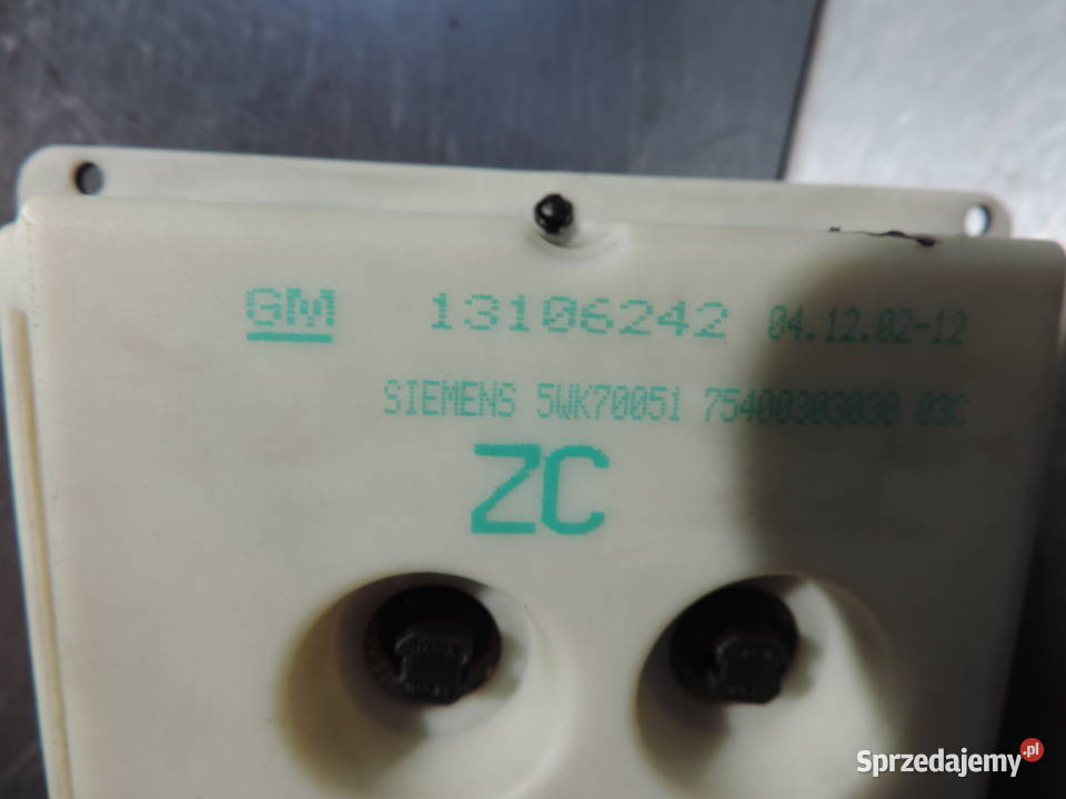 OPEL ZAFIRA A WYŚWIETLACZ ZEGAR 13106242 Nowy Sącz