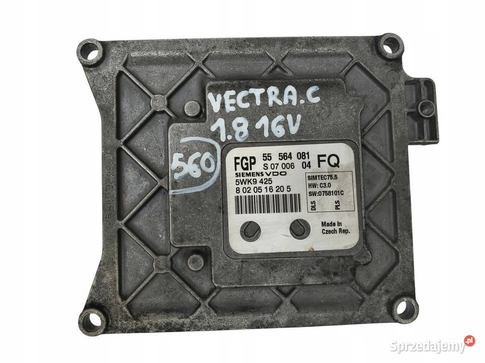 STEROWNIK ECU Opel Astra H Vectra C 18 16V lubelskie Chełm sprzedam