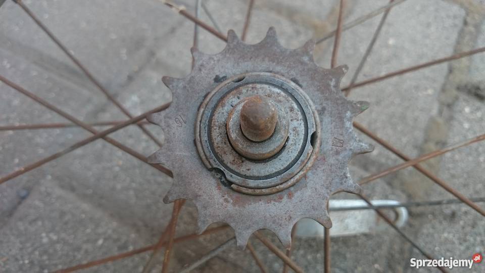 Koło rower dziecięcy reksio szarik piksi PRL 16 Części i akcesoria Ostrów Wielkopolski