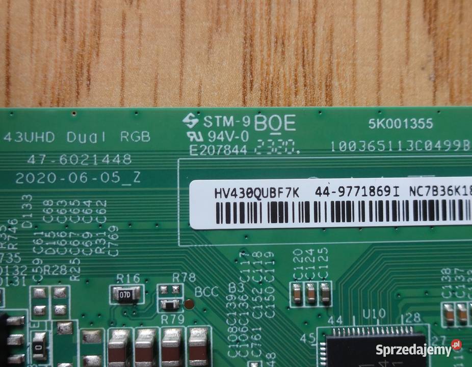 TCON 43UHD Dual RGB 476021448 Sony KD43X75WL Szczecin sprzedam