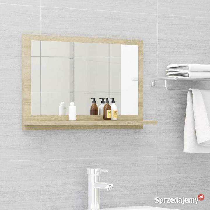 vidaXL Lustro łazienkowe dąb sonoma 60x105x37 Warszawa