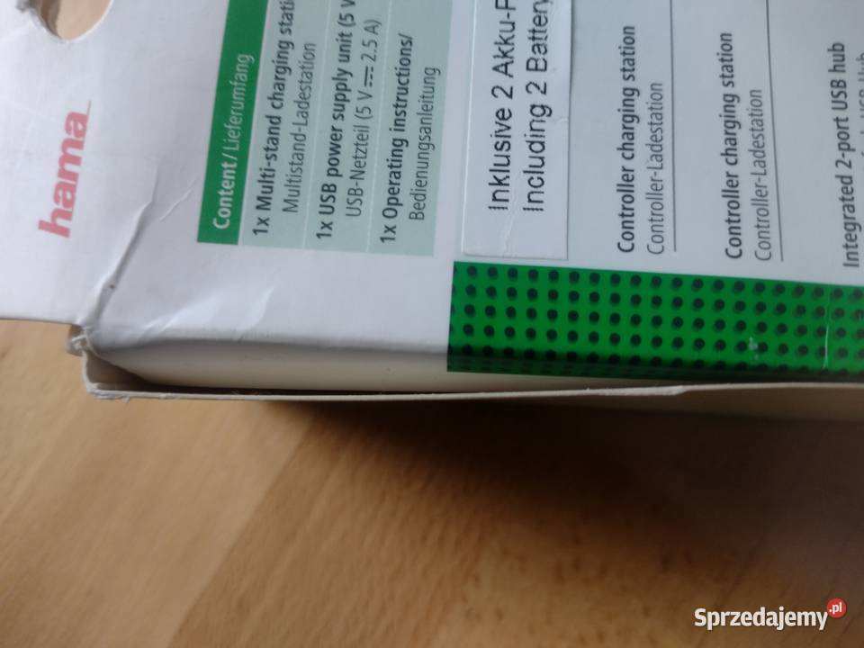 Stacja ładowawania Hama XBOX ONE S LED ładowarka Warszawa