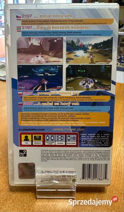 Gra na PSP Wipeout Pure Sony PSP Elbląg