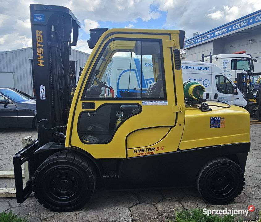 HYSTER H55FT 2011r 55 T LPG automat przesuw 4 Wózki widłowe