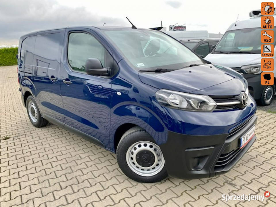 Toyota ProAce SALON 16 95 59 tempomat SERVIS Rok produkcji 2019 Leszno