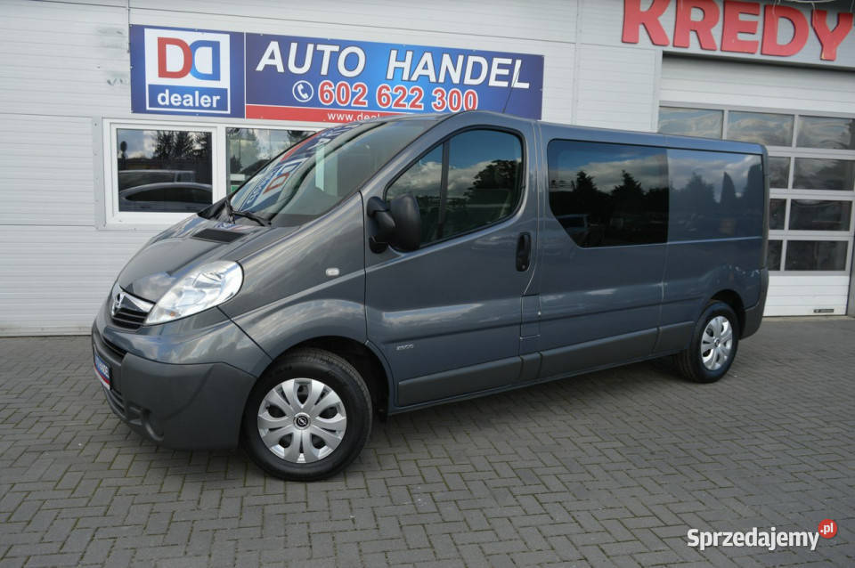 Opel Vivaro 20 CDTI LONG 6osobób Brygadówka wielofunkcyjna kierownica Hrubieszów