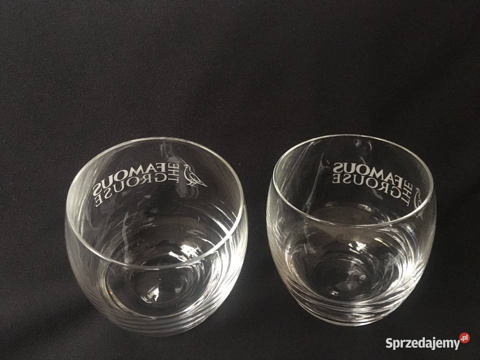 Szklanki szklanka whisky The Famous Grouse Nowe Porcelana i szkło Kołobrzeg