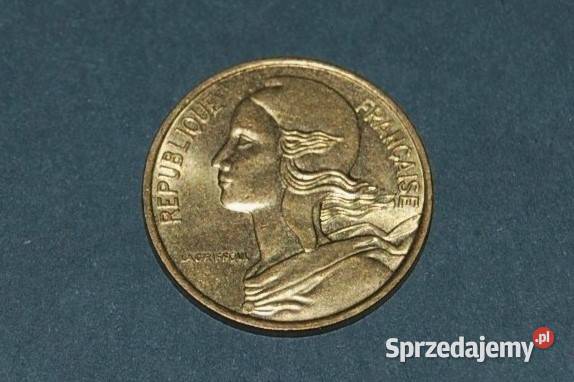 5 Centimes 1987r Moneta Starocia Numizmatyka Warszawa