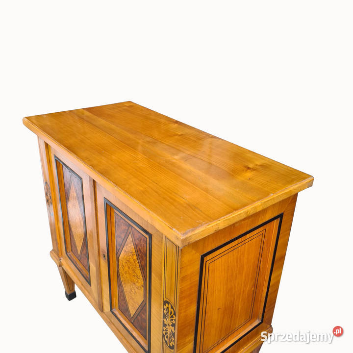 WSPANIAŁA SZAFKA INTARSJOWANA Meble Szczecin